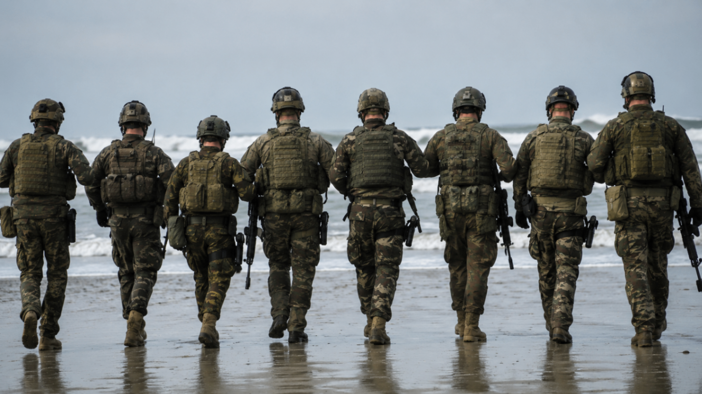 A veteran sharing her story in a supportive group setting